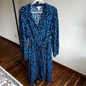 Ava & Viv Polka Dot Dress 2X